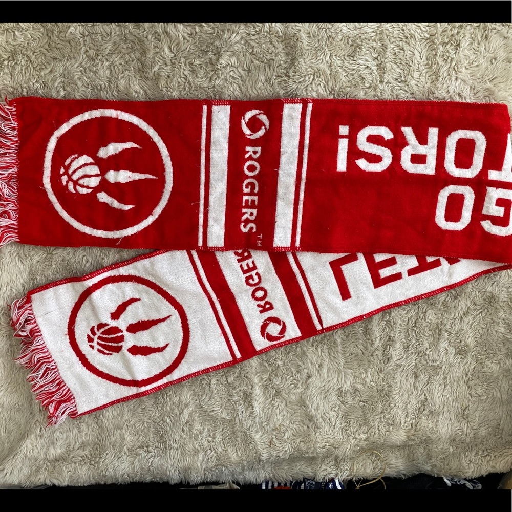 Let’s go Raptors winter scarf